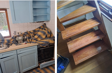 keuken en trap schilderwerkzaamheden 2